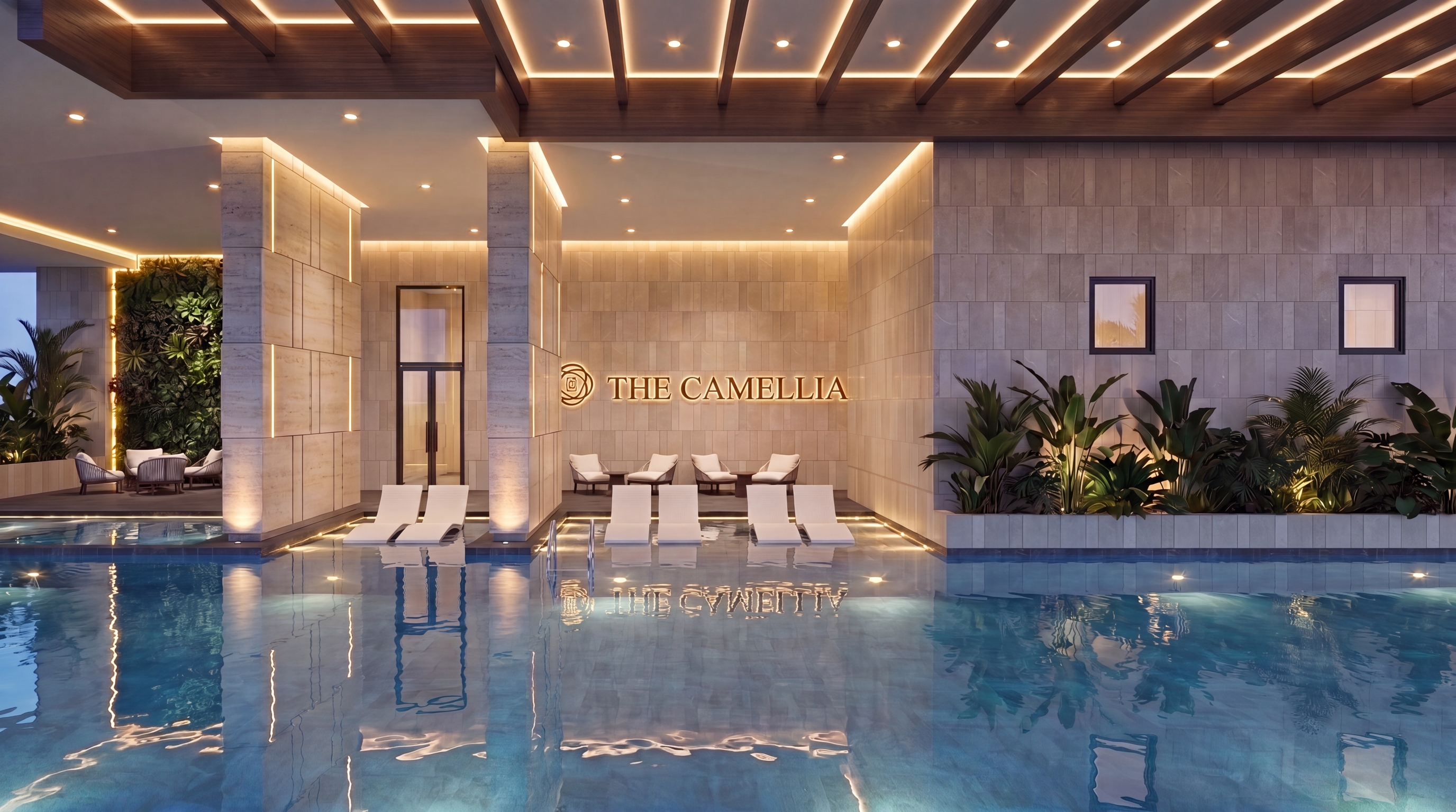 Phối cảnh hồ bơi 2